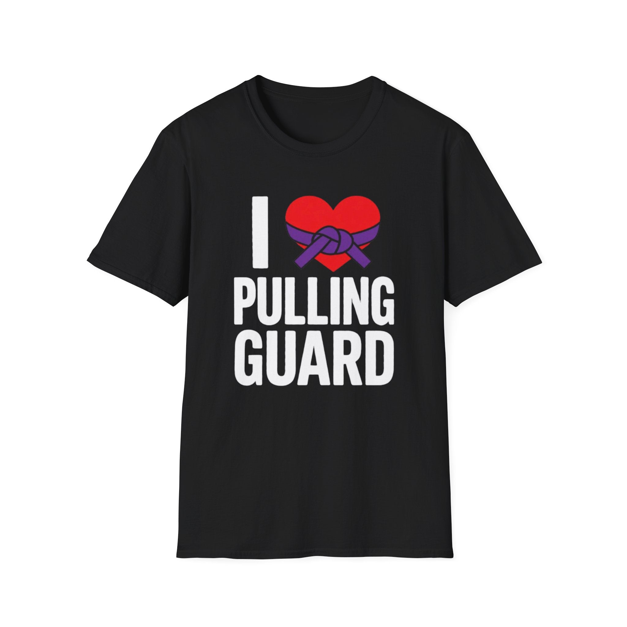 I Heart Pulling Guard T-Shirt — BJJ Grappling Martial Arts Tee