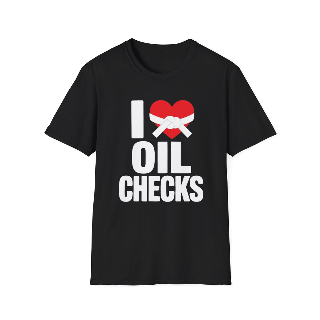 Oil Checks T‑Shirt —